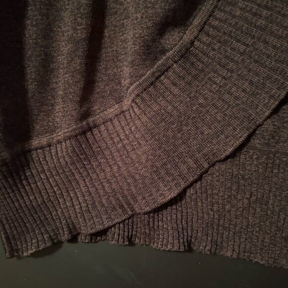 Misook Chocolate Brown Tunic Cardigan with Black Trim – Size 3X - Picture 7 of 8